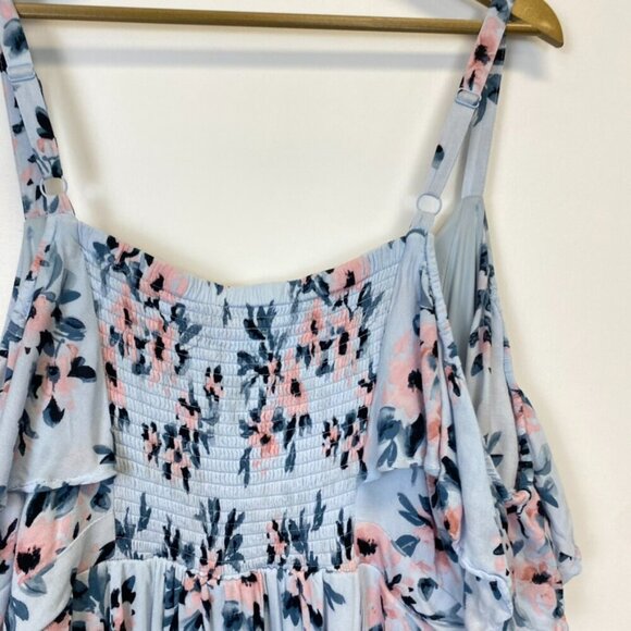 Torrid Floral Off the Shoulder Dress - Picture 8 of 14